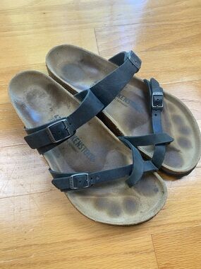 Birkenstock Mayari Sandals  Size 42 Black 11-11.5 Women